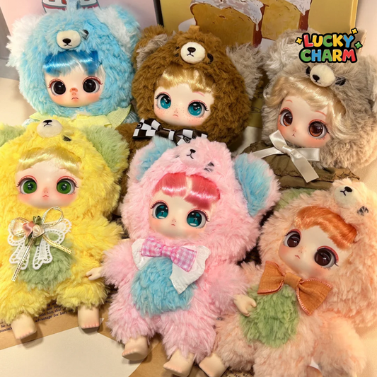 Blind Box Miaojiuhua Magic Nine Flower Plush Dolls Series