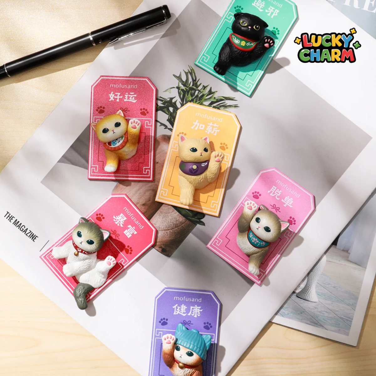 Blind Box Mofusand Good Luck Magnet Series