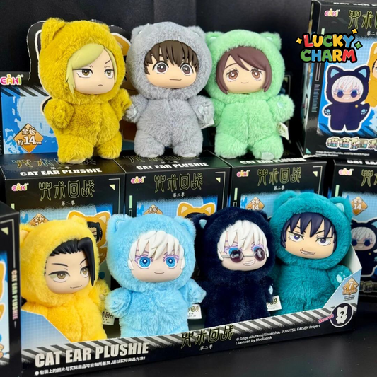 Blind Box Jujutsu Kaisen Cat Paradise Party Plush Series