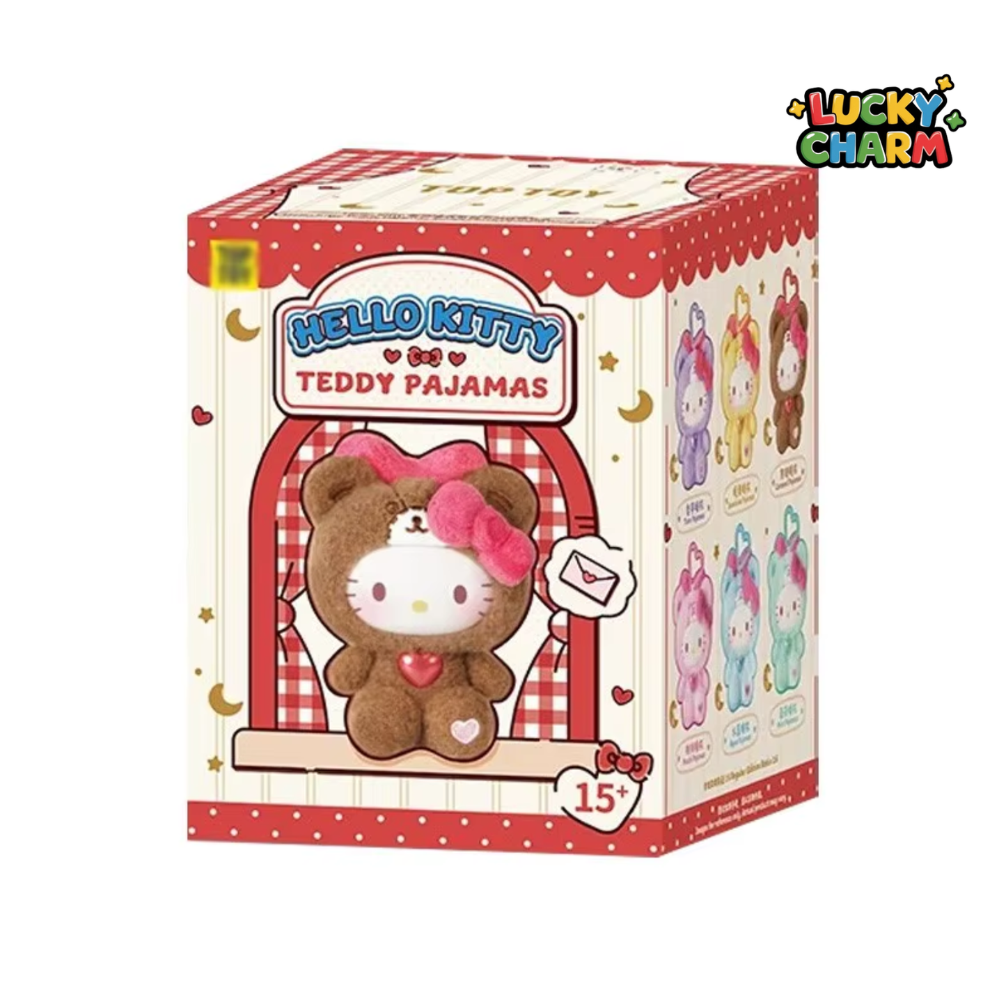 Blind Box Teddy Pajamas Series Plush Vinyl Doll