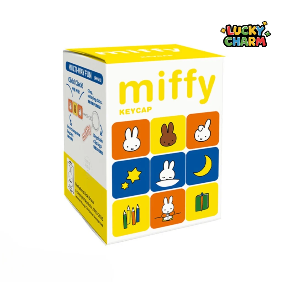 Blind Box Miffy Keycap Fidget Keychain Series