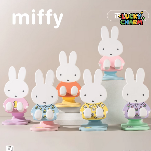 Blind Box Miffy Foldable Phone Stand Series Support de Téléphone Pliable