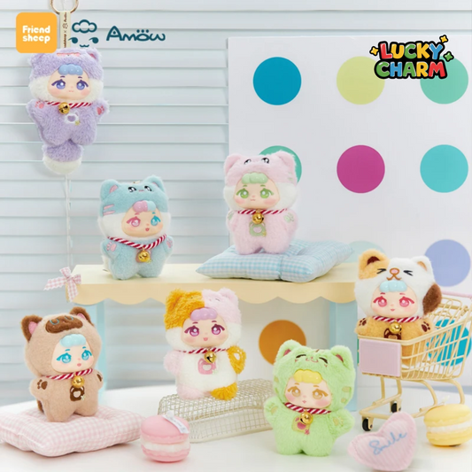Blind Box Amow Meow Velvet Ball Party Series