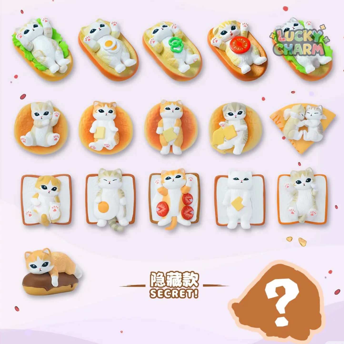 Blind Bag Mofusand Chubby Cat Mini Figure Series (4PCS)