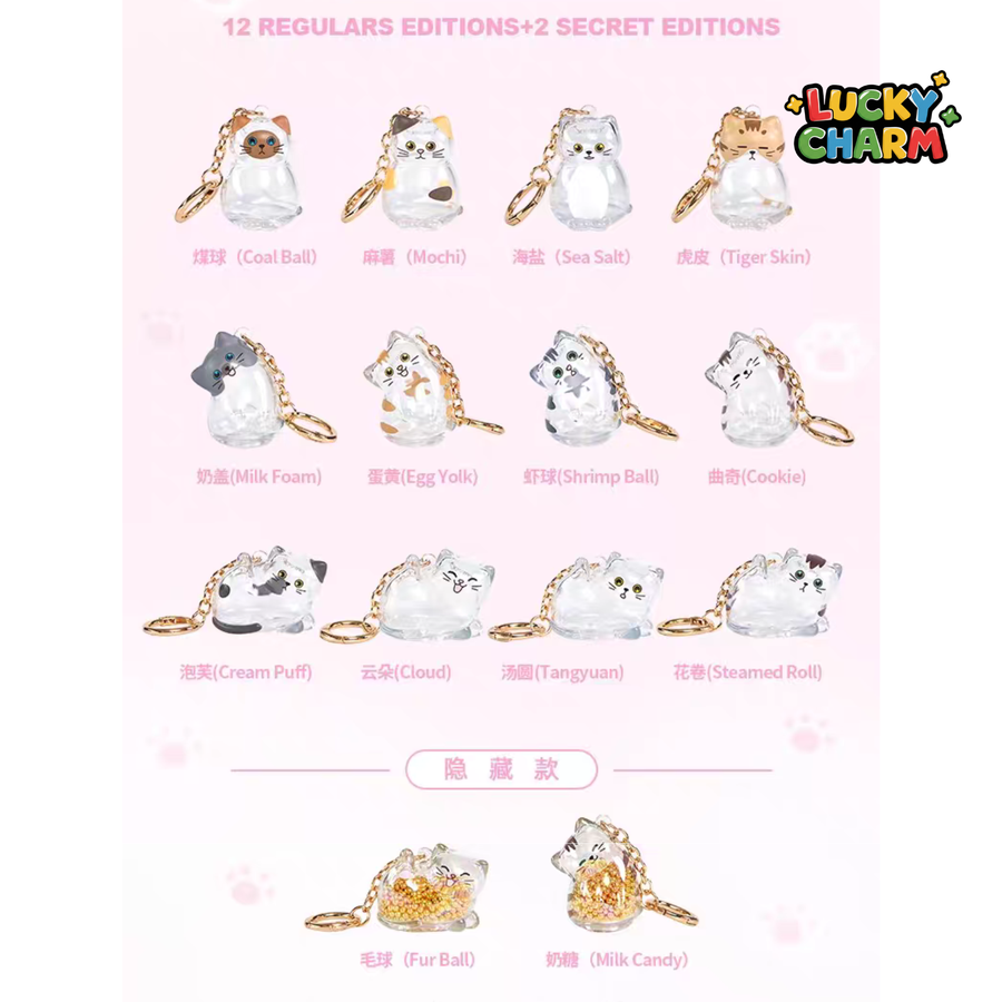 Blind Box Cat&You Pet Hair Collector Pendant Mini Series