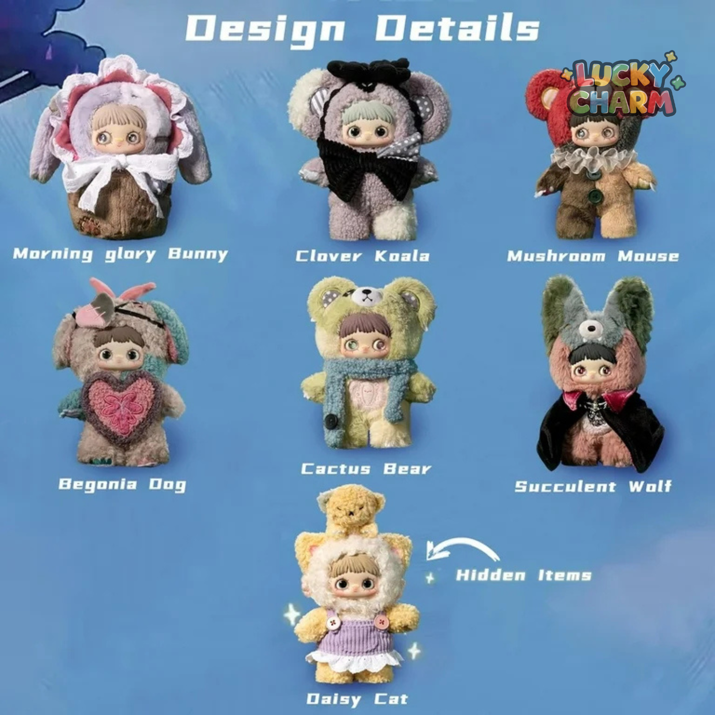 Blind Box MayMei Symbiote Neverland Vinyl Plush Series