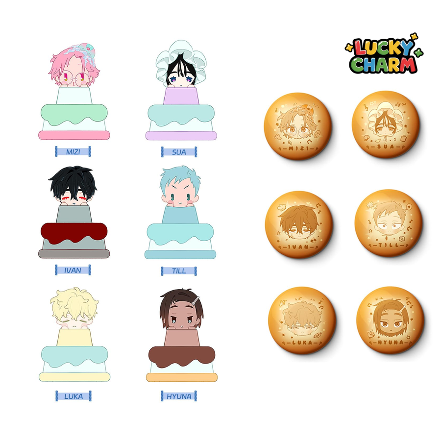 Blind Box Alien Stage Keycaps Baby Series