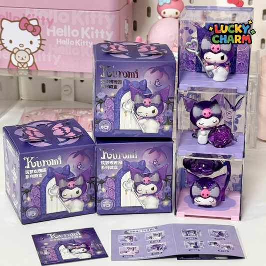 Blind Box Sanrio Kuromi Dream Rose Garden Series Blind Box