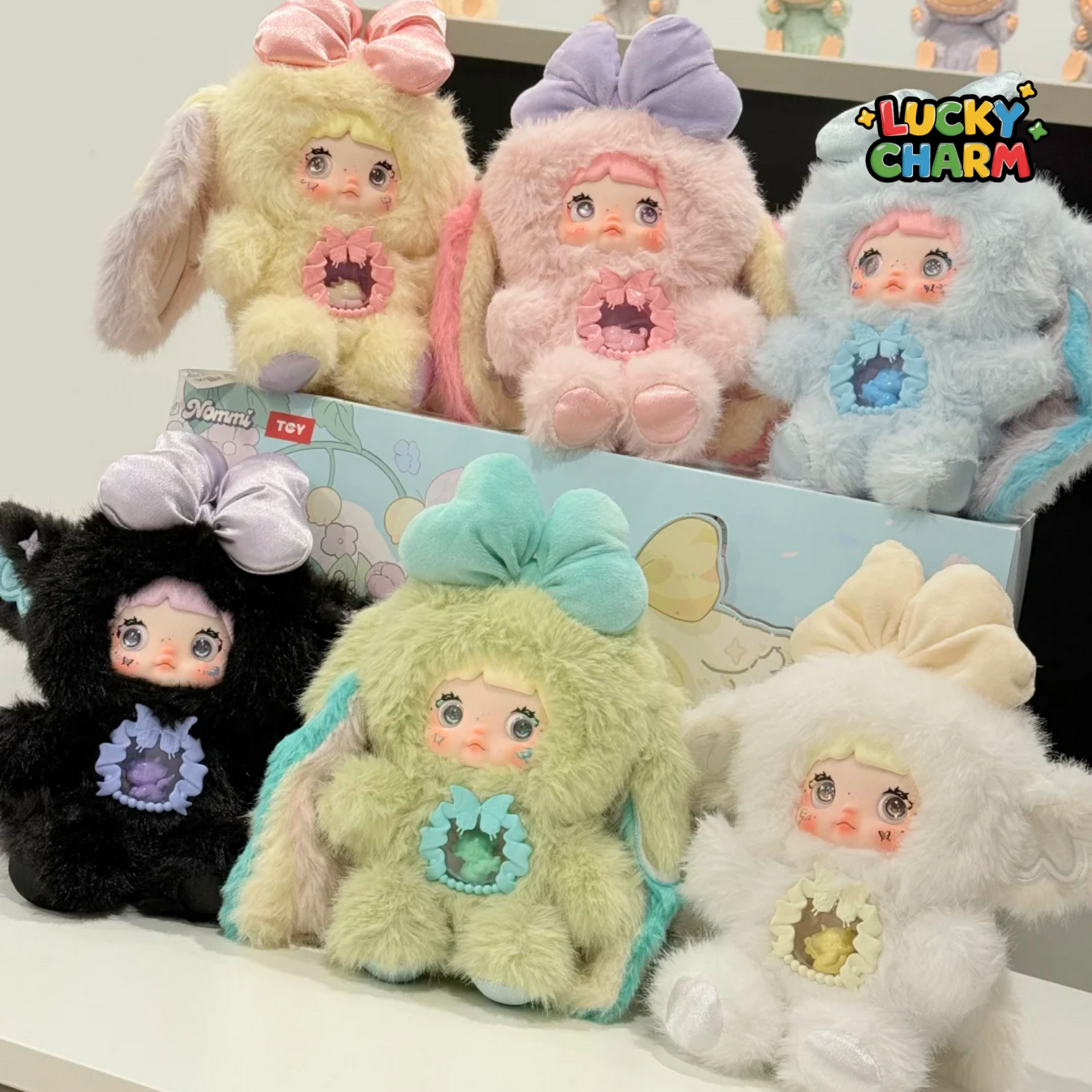 Blind Box Nommi Fantasy World Plush V6 Series