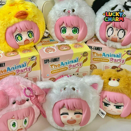 Blind Box Spy x Family The Animal Party Anya Plush Series
