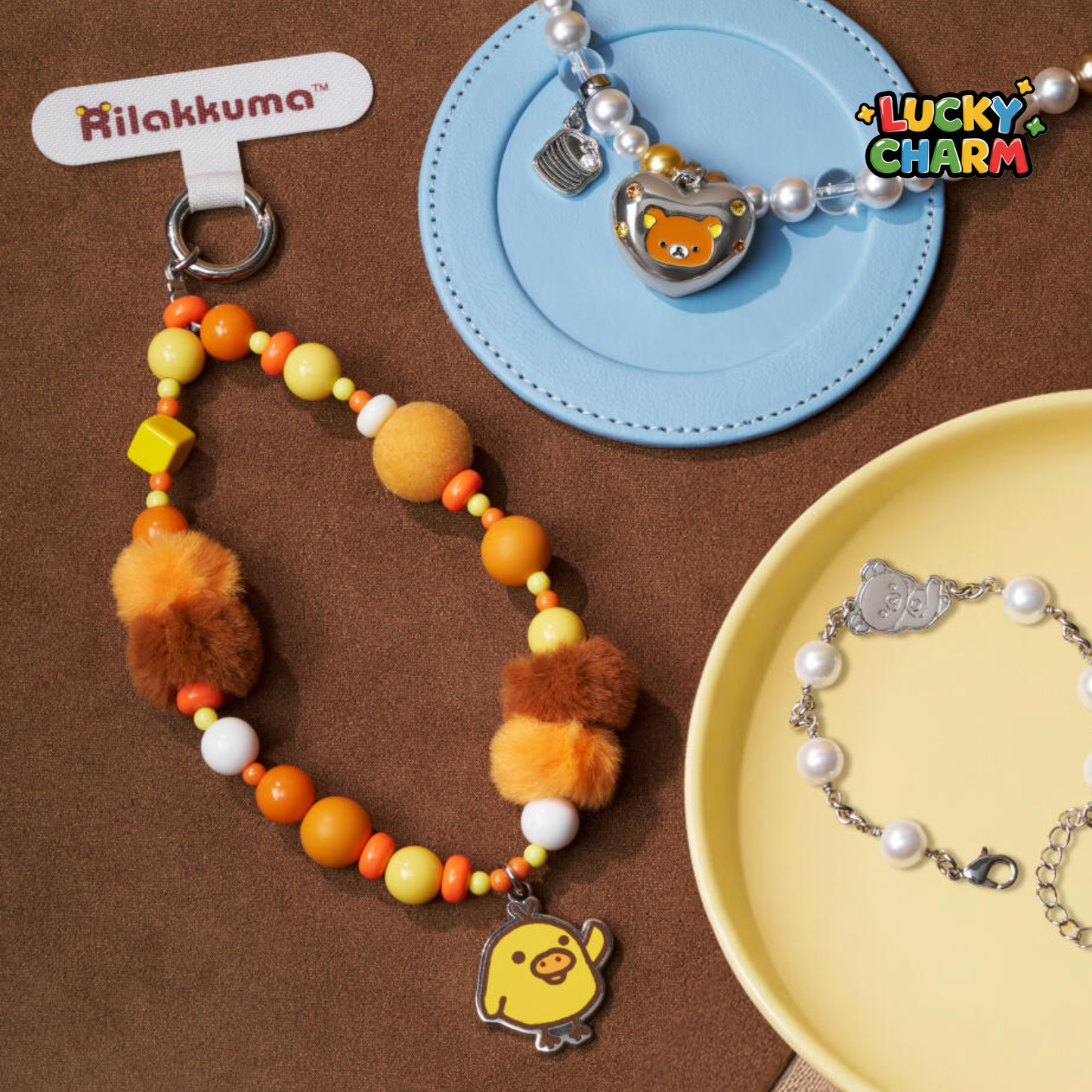 Blind Box Rilakkuma Phone Charm Series