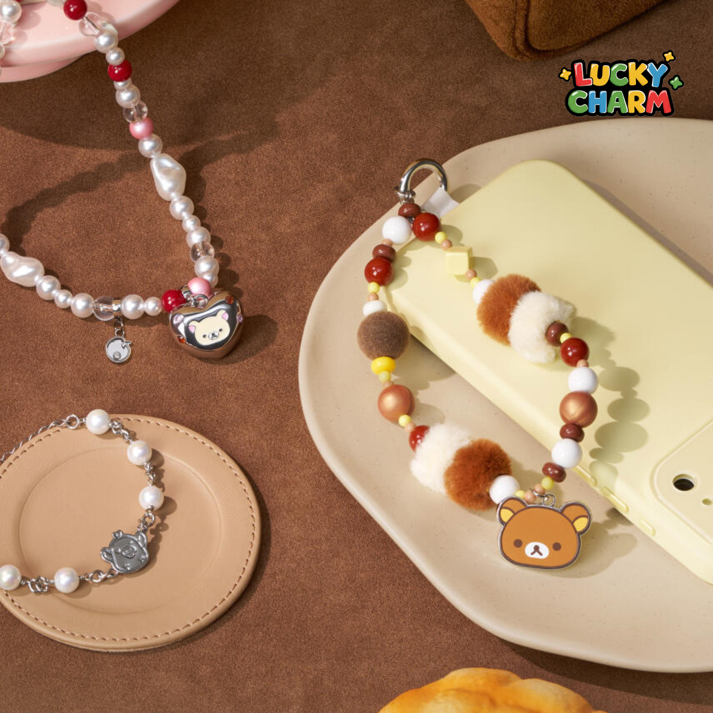 Blind Box Rilakkuma Phone Charm Series