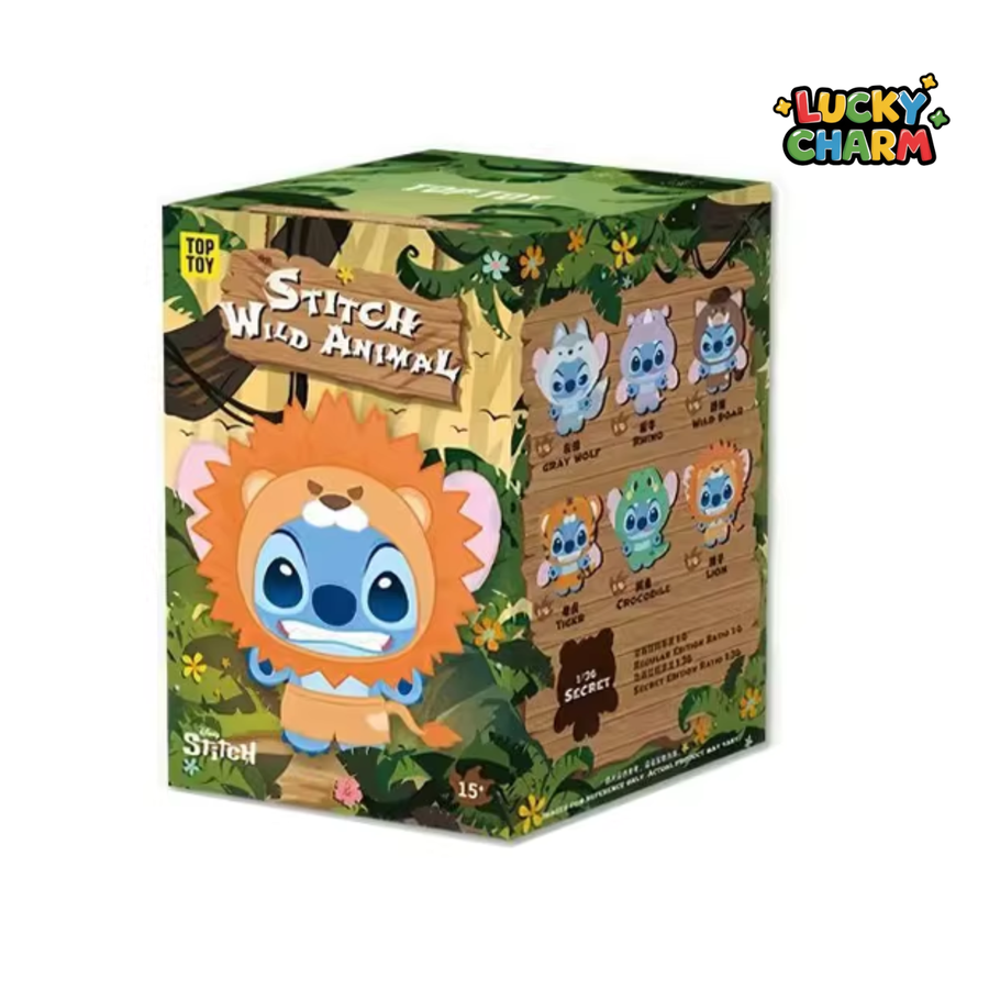 Blind Box Wild Animal Vinyl Plush Series