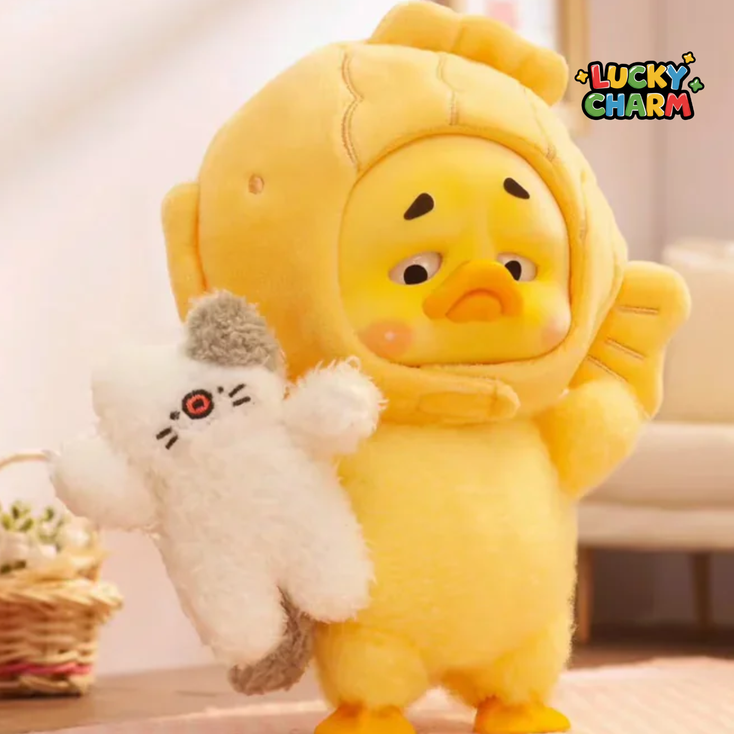 Blind Box Upsetduck Act Cute Duck Plush V2 Series