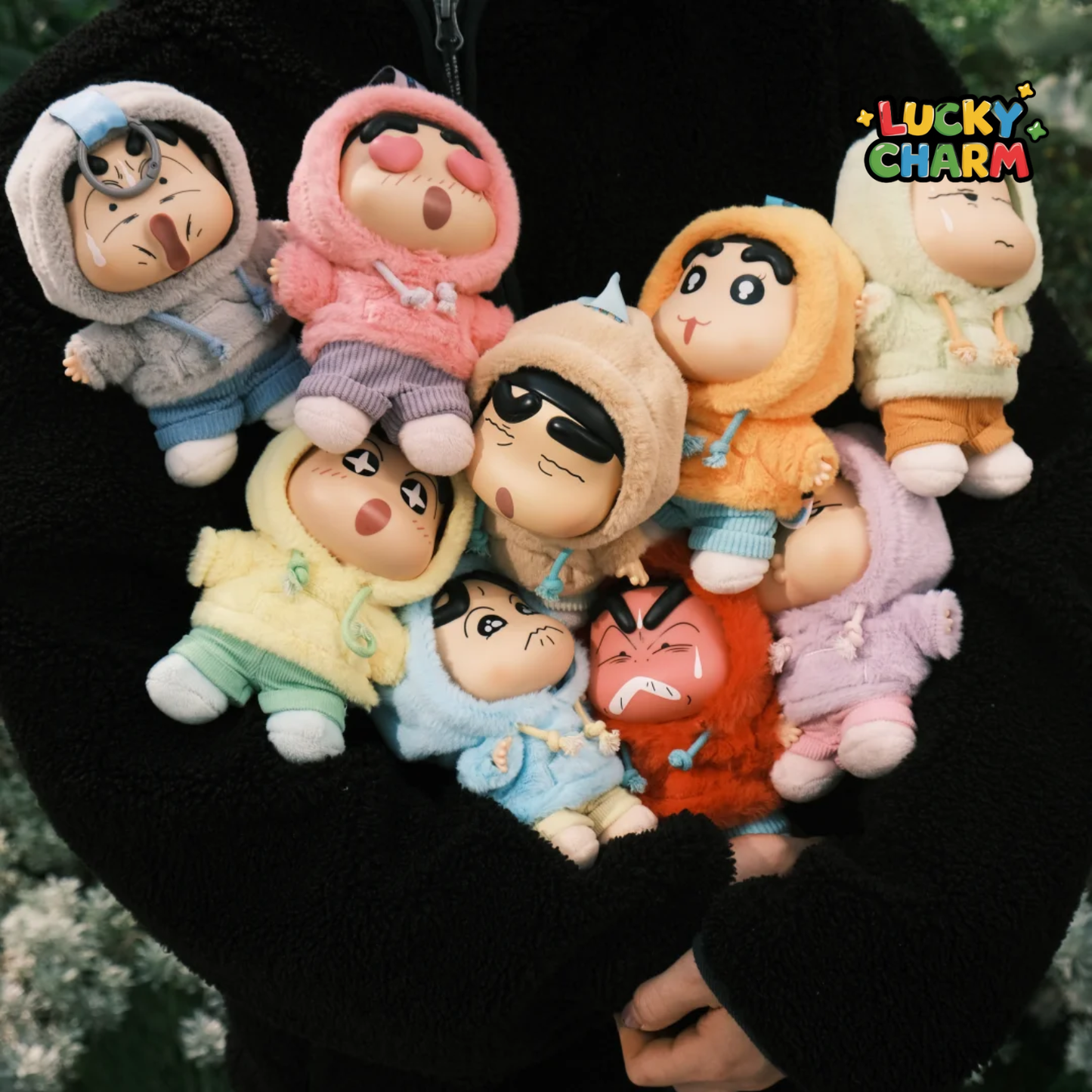 Blind Box Crayon Shin-Chan Emotional Dopamine Plush Series