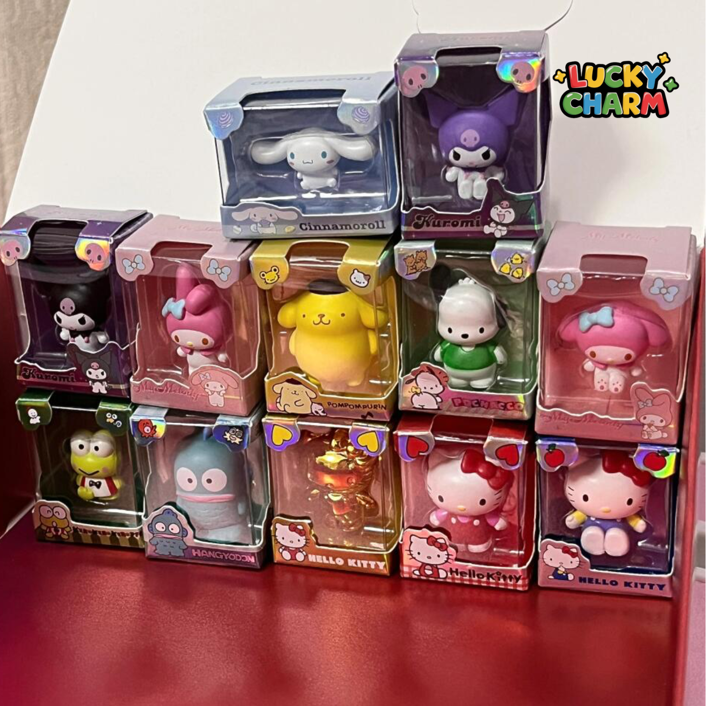Blind Box Sanrio Rice grain Doll Mini Figures Series