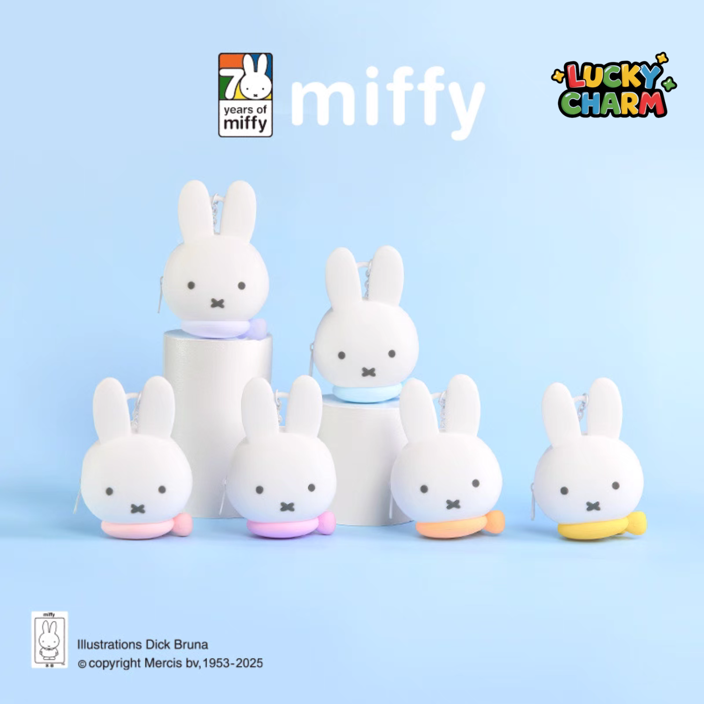 Blind Box Miffy Silicone Earphone Bag Series