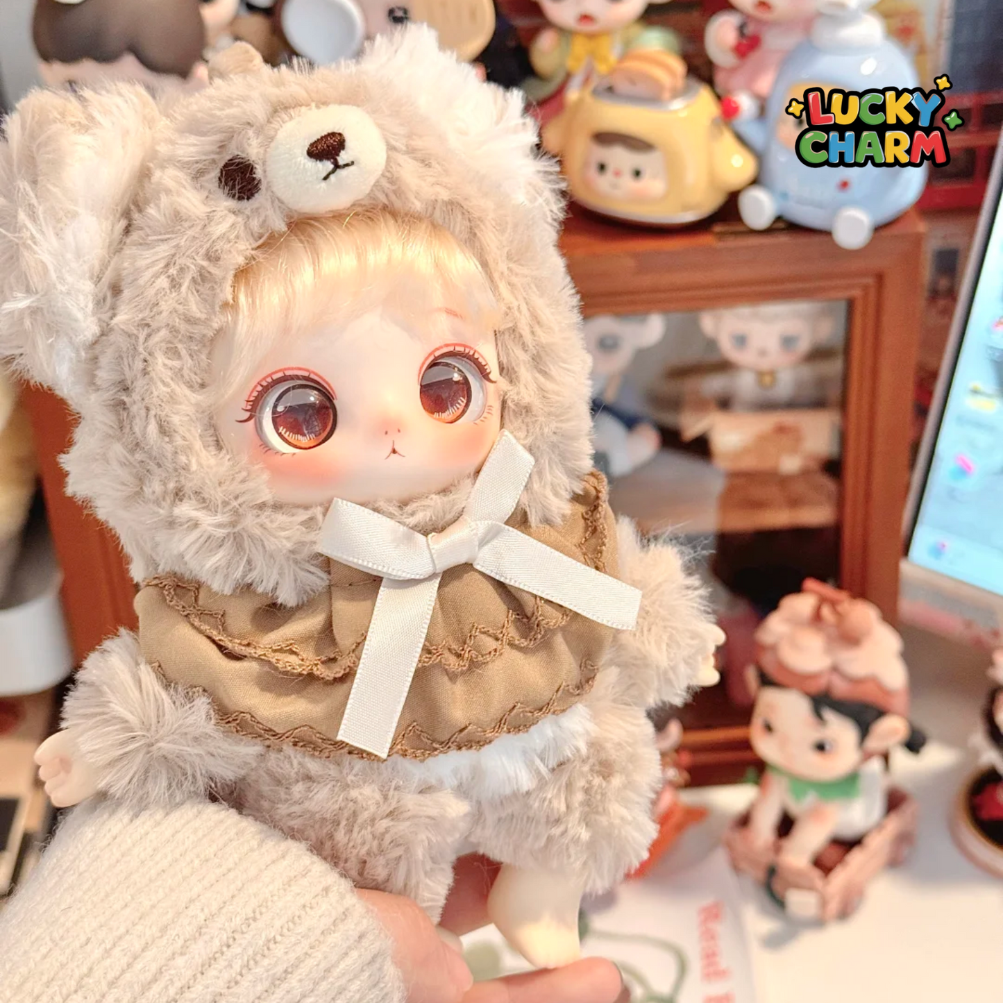 Blind Box Miaojiuhua Magic Nine Flower Plush Dolls Series