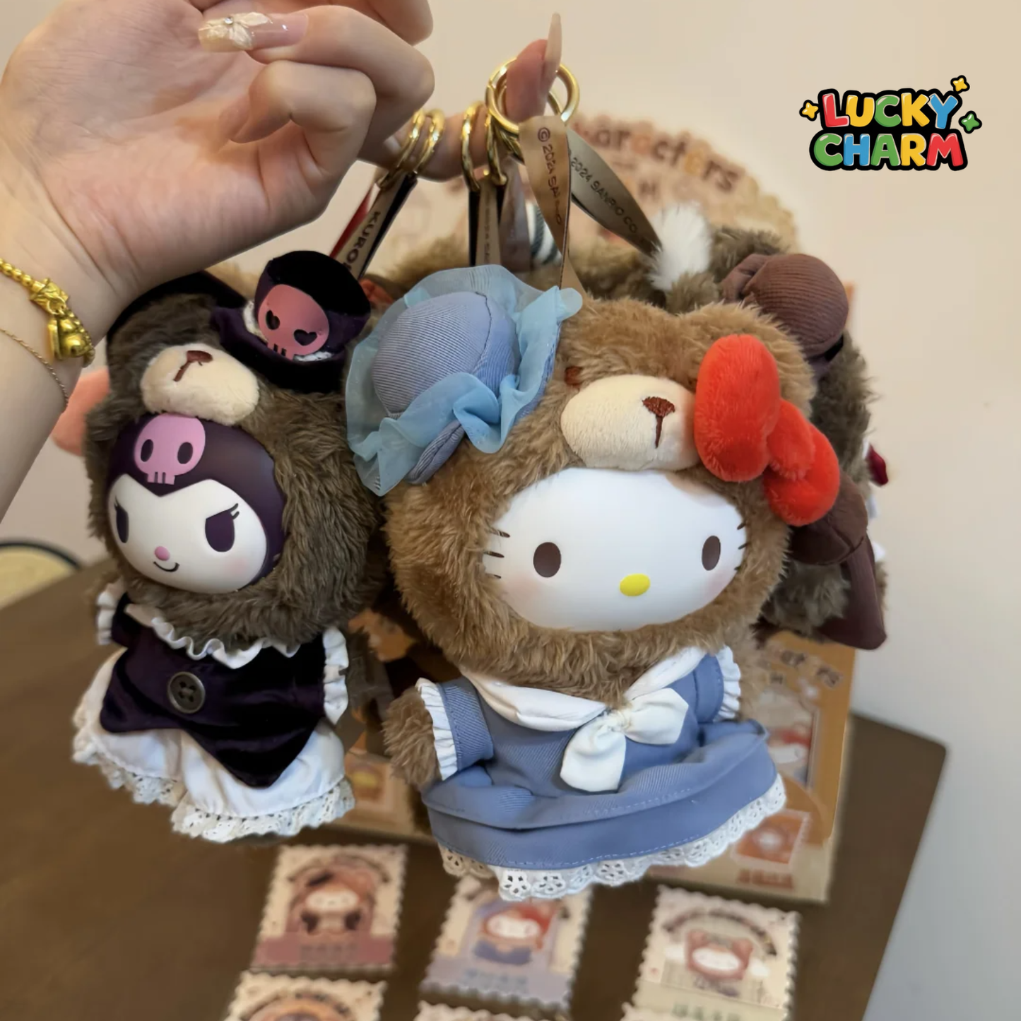 Blind Box Afternoon Tea Plush Keychain Series