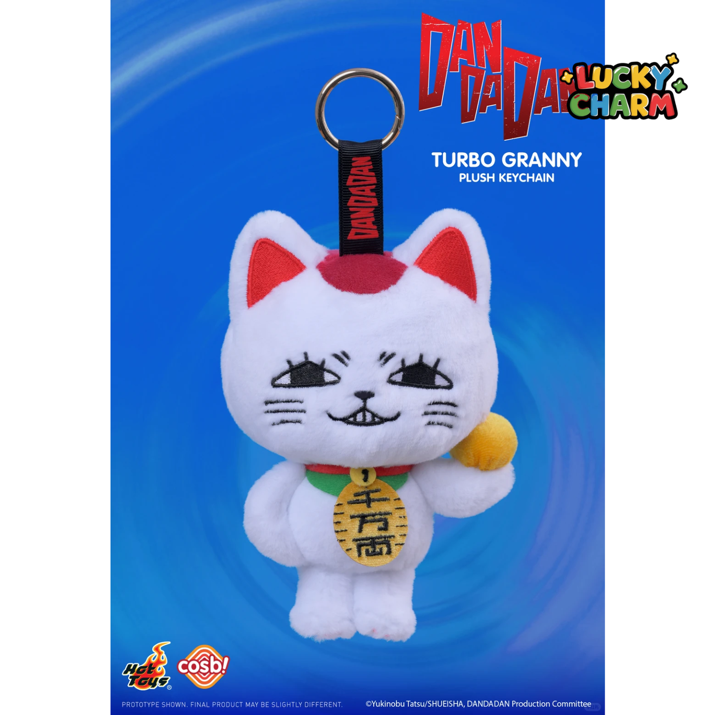 Blind Box Dandadan Turbo Granny Plush Keychain Series
