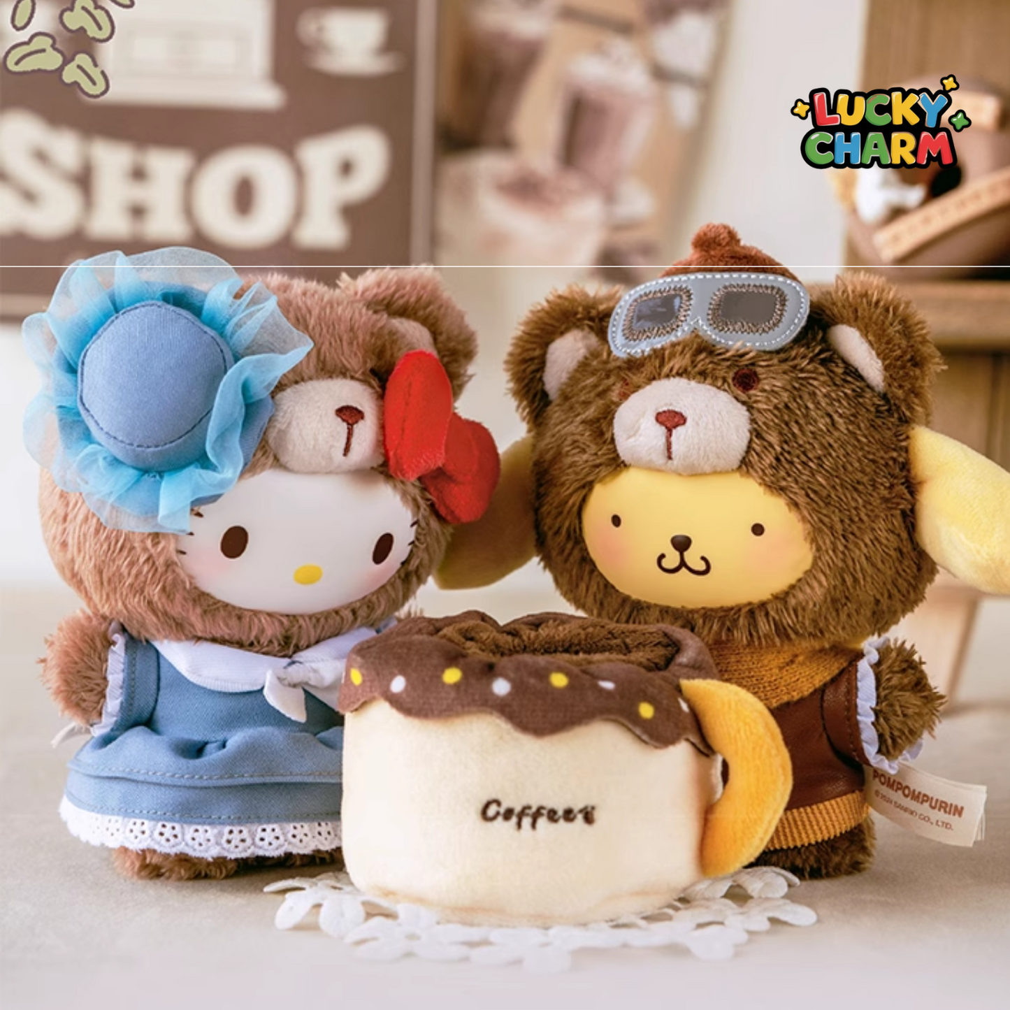 Blind Box Sanrio Afternoon Tea Plush Keychain Series
