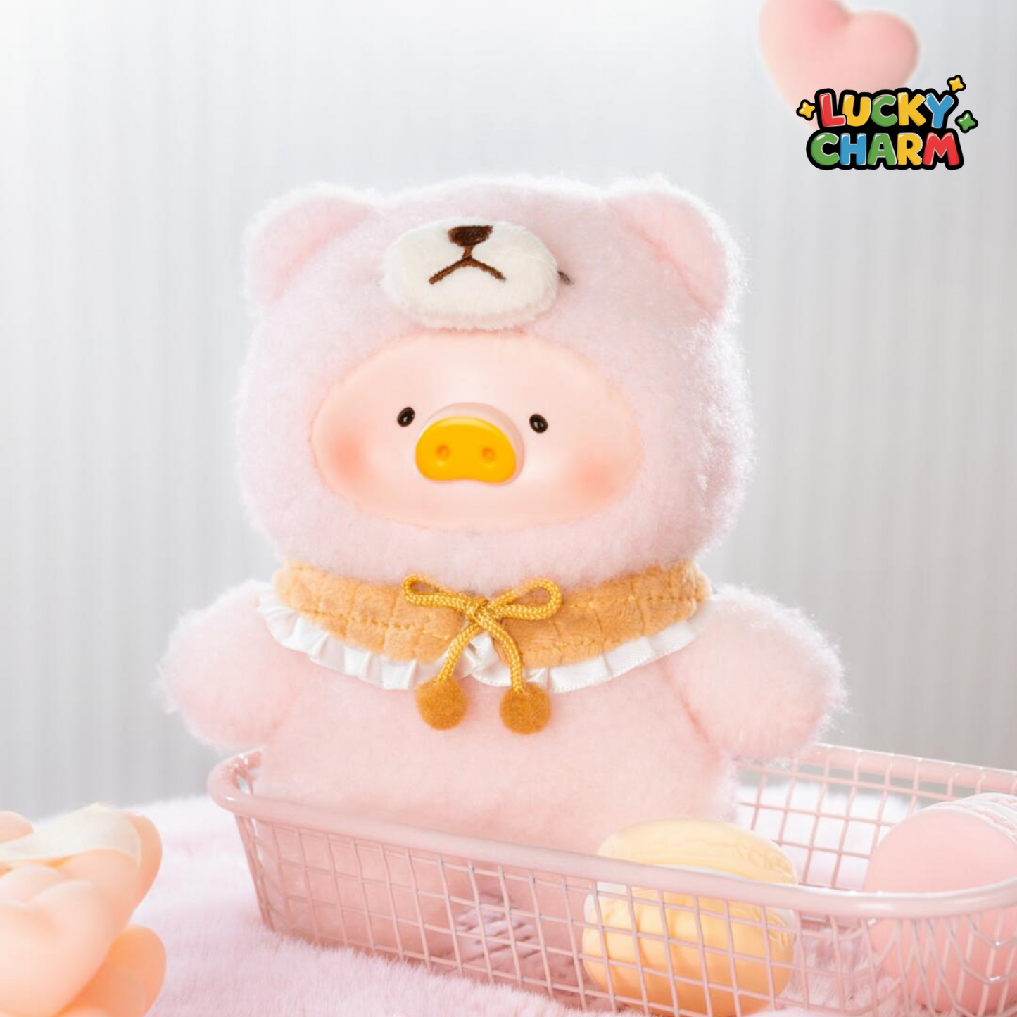 Blind Box LuLu the Piggy Joyful Time Plush Keychain Series