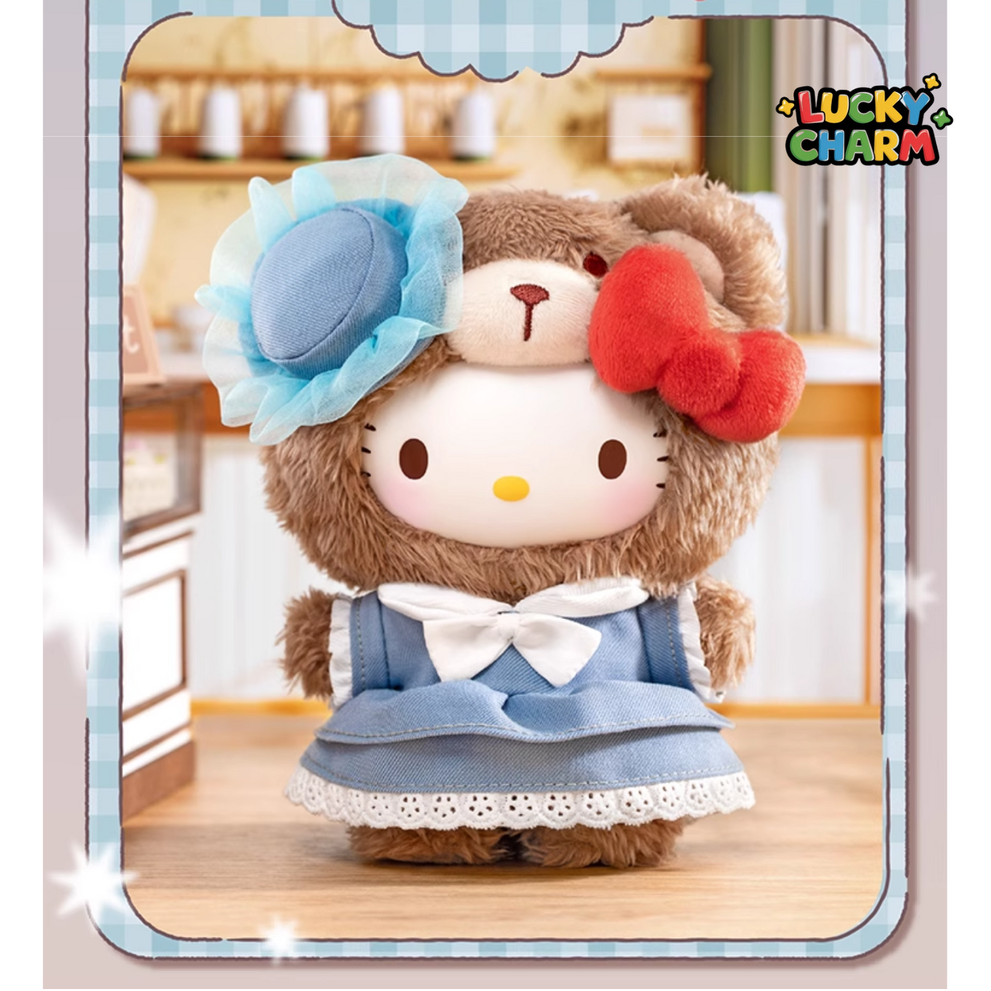 Blind Box Sanrio Afternoon Tea Plush Keychain Series