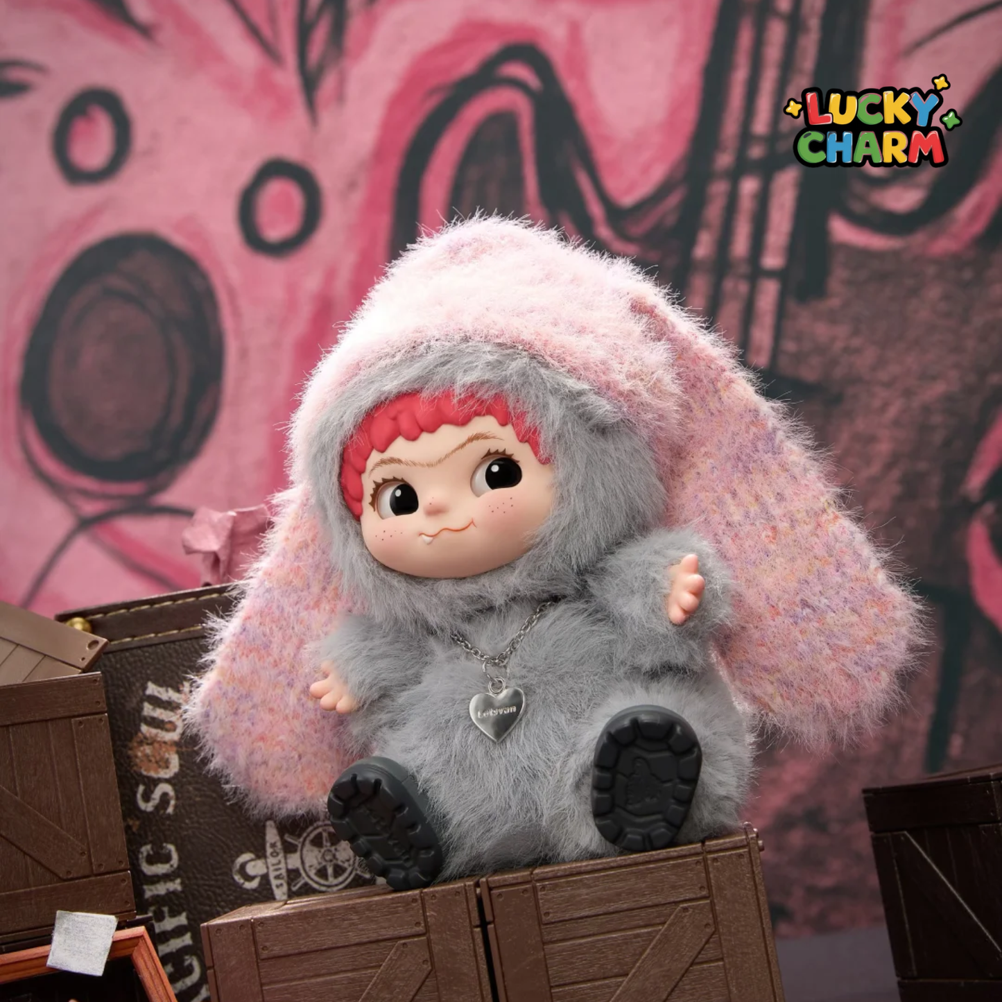 Blind Box WAKUKU Fuzzy Trendy Fun Party Series