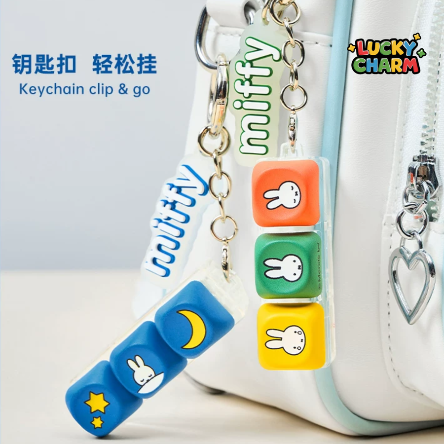 Blind Box Miffy Keycap Fidget Keychain Series