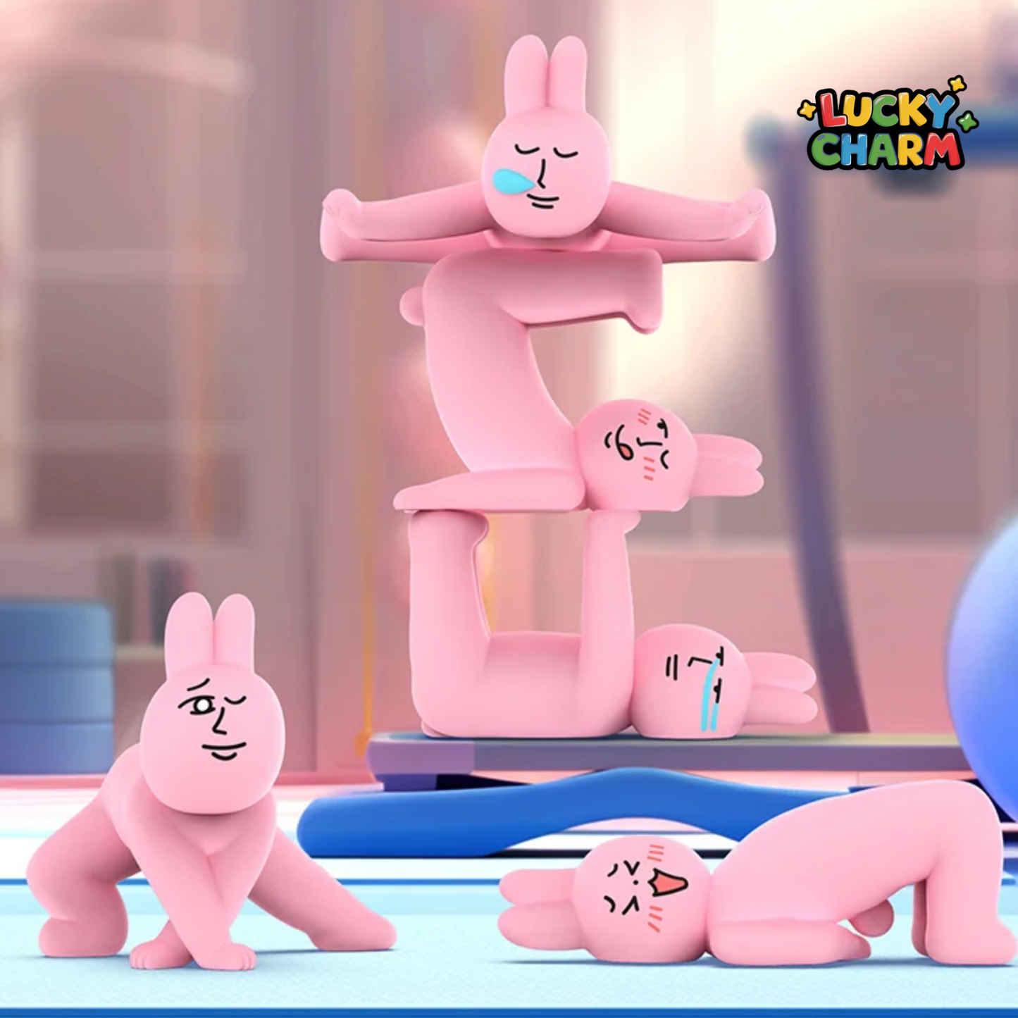 Blind Box My Friend Rabbit Yoga Series