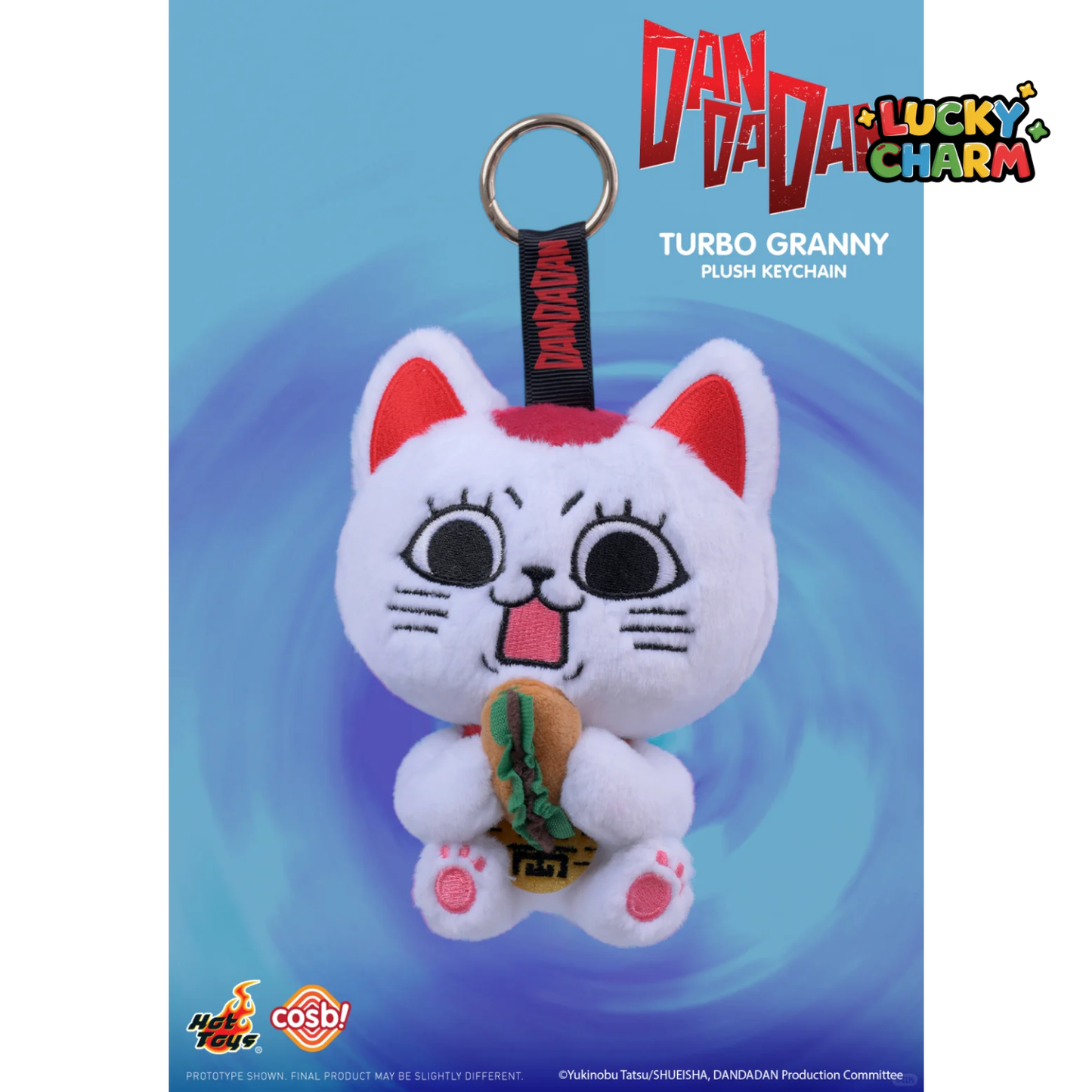 Blind Box Dandadan Turbo Granny Plush Keychain Series