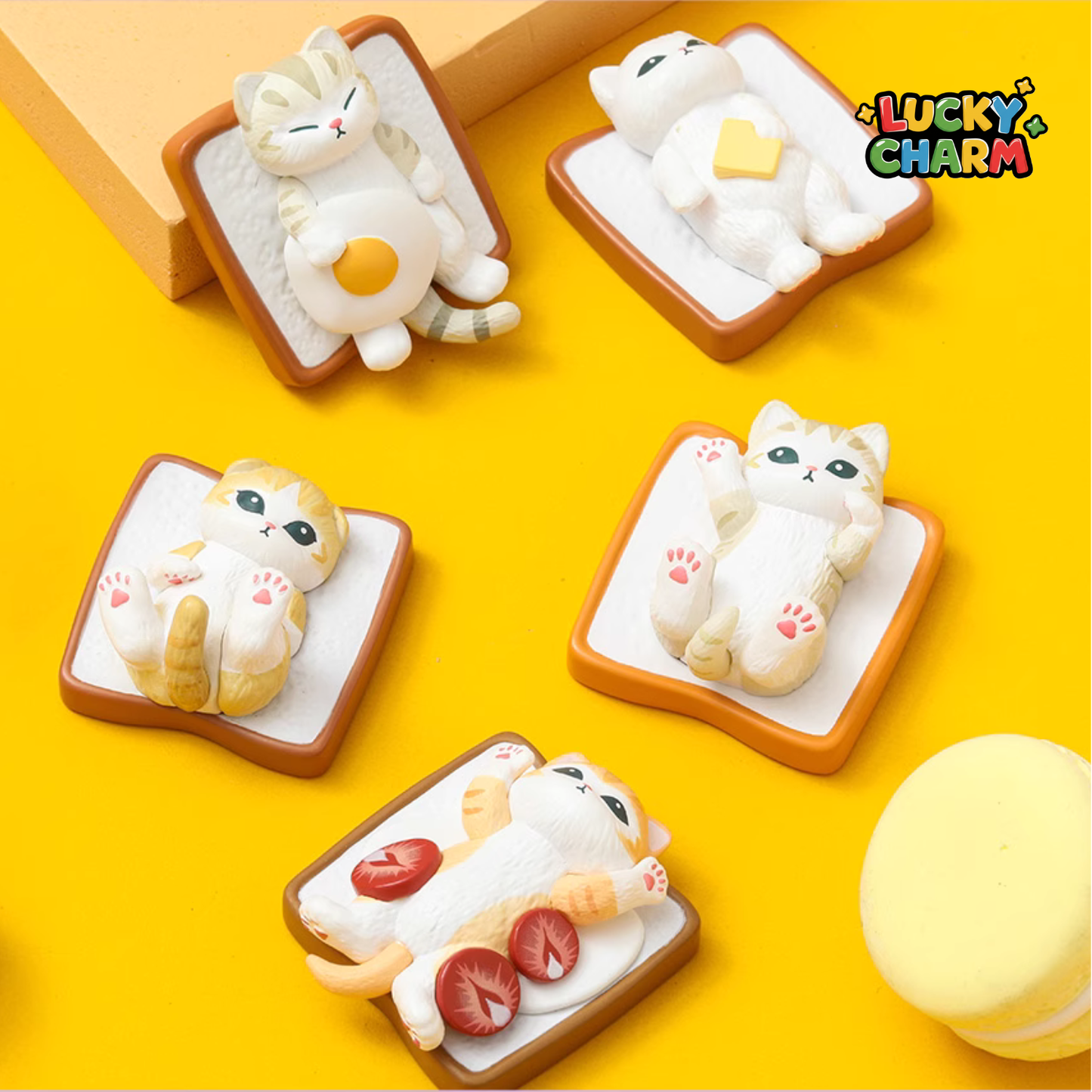 Blind Bag Mofusand Chubby Cat Mini Figure Series (4PCS)