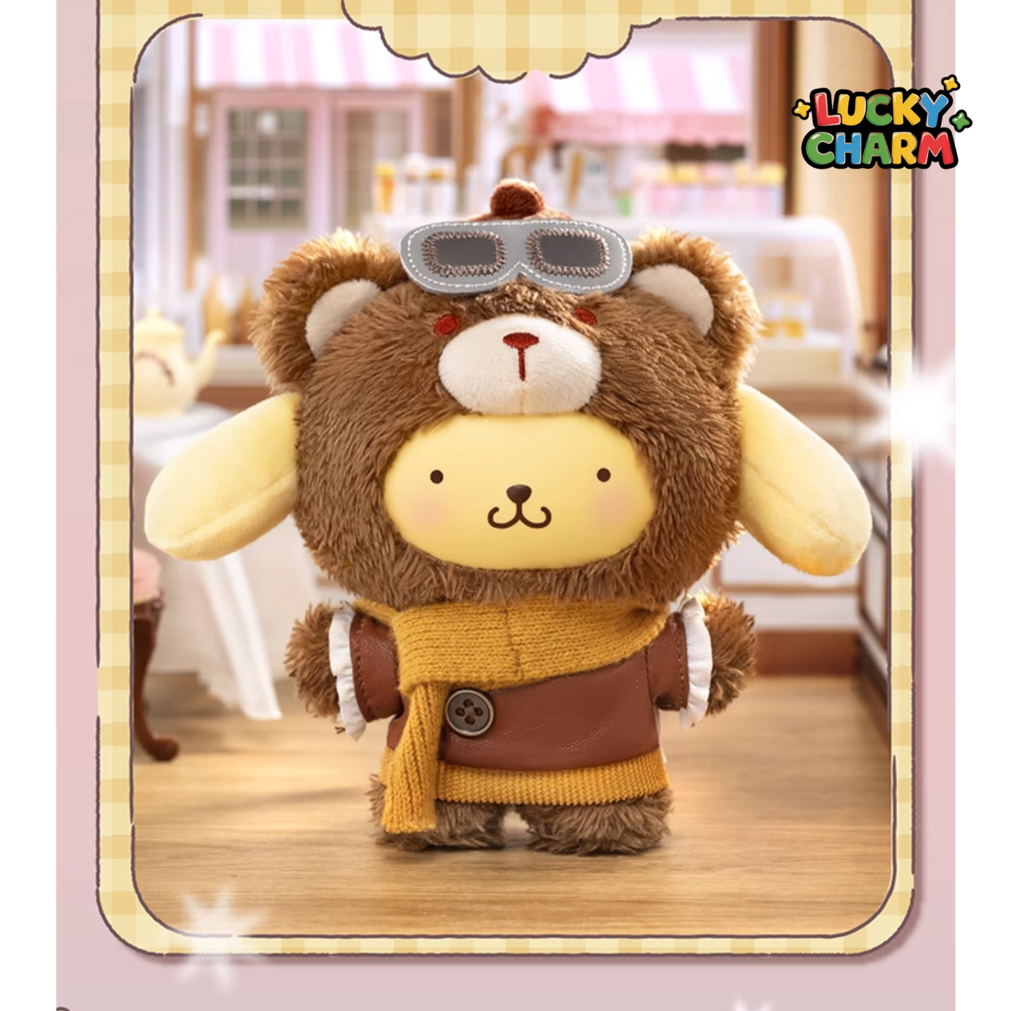 Blind Box Sanrio Afternoon Tea Plush Keychain Series
