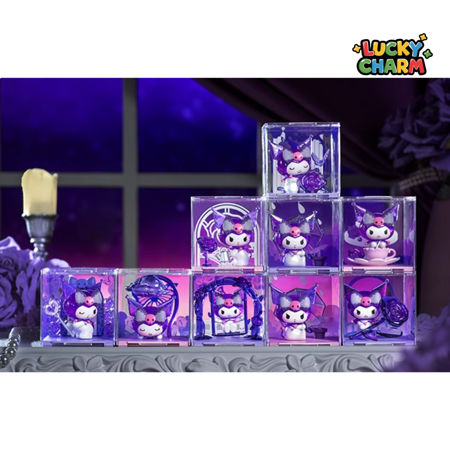 Blind Box Kuromi Dream Rose Garden Series