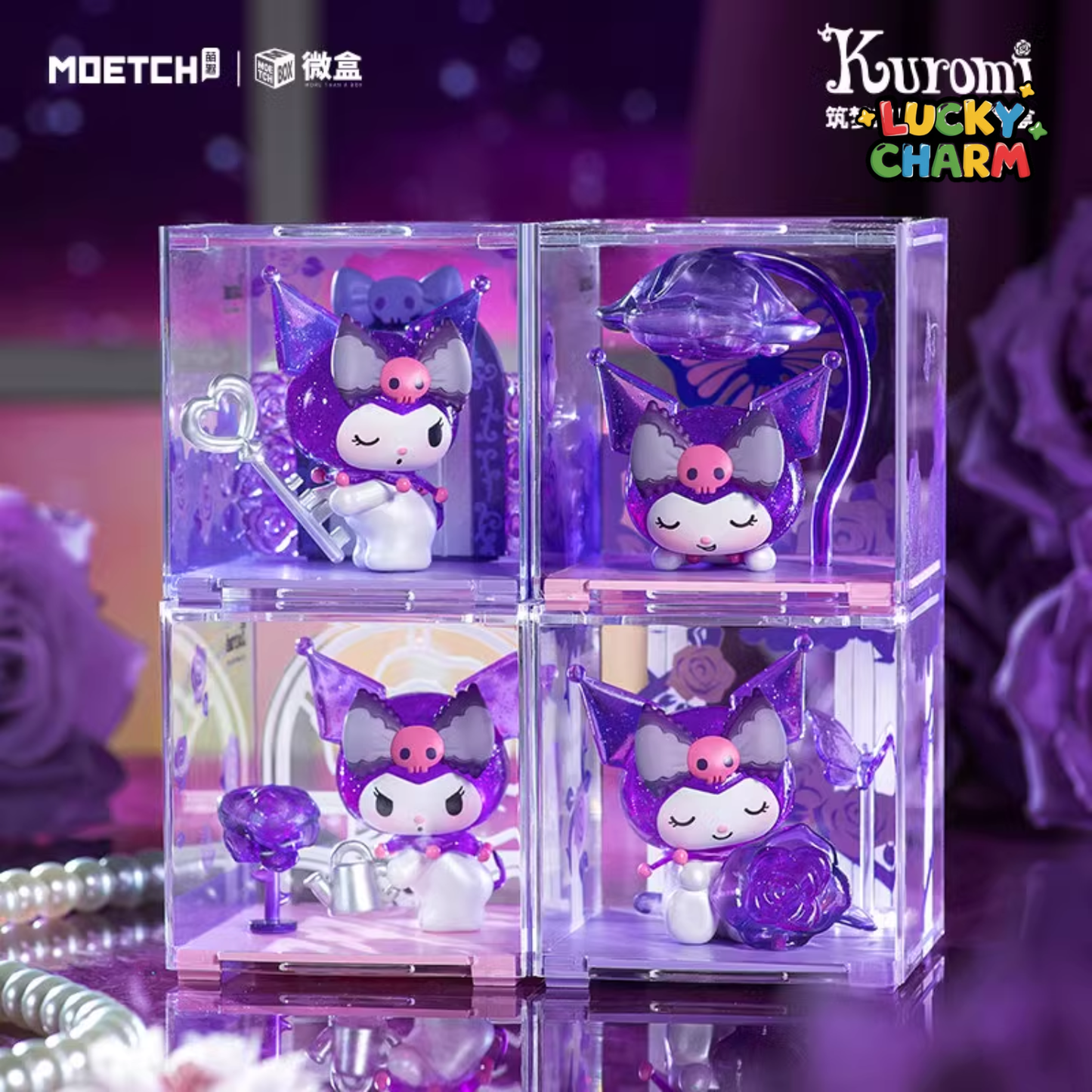 Blind Box Kuromi Dream Rose Garden Series