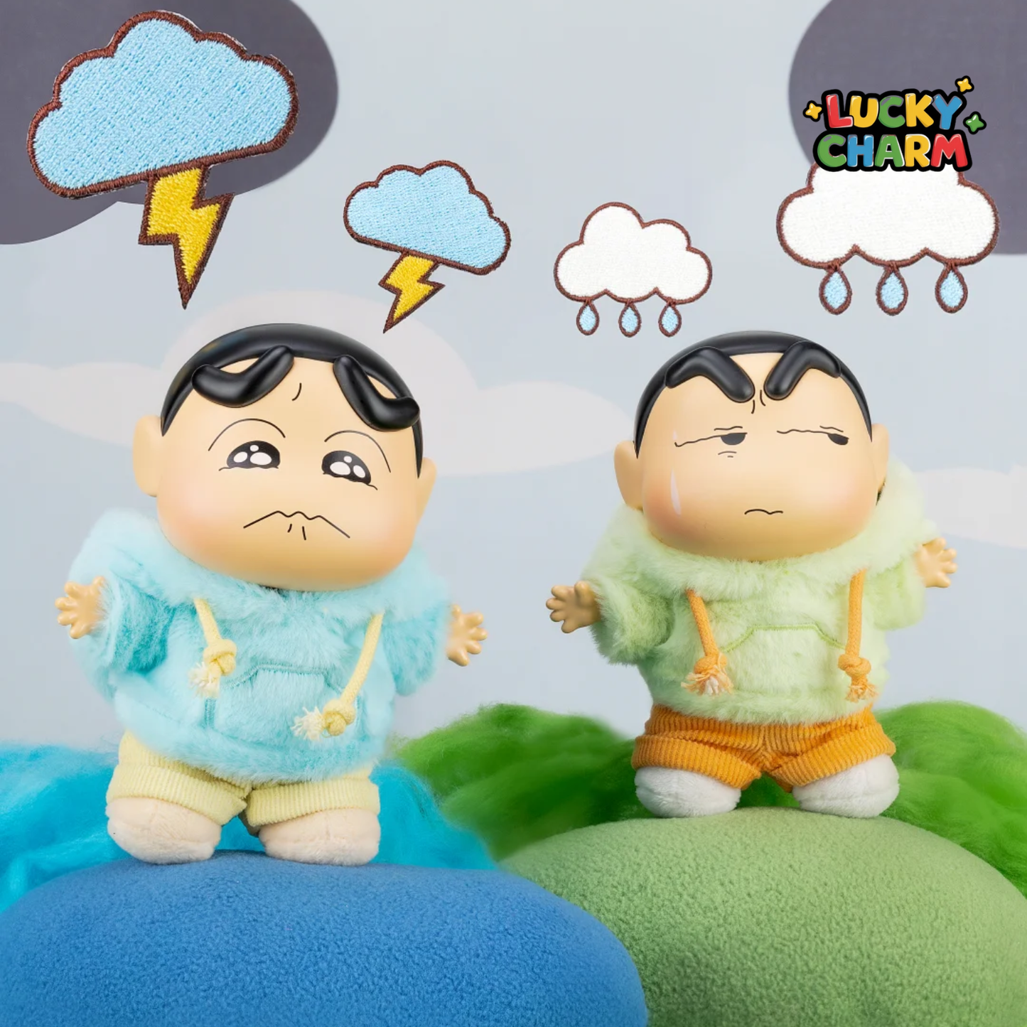 Blind Box Crayon Shin-Chan Emotional Dopamine Plush Series