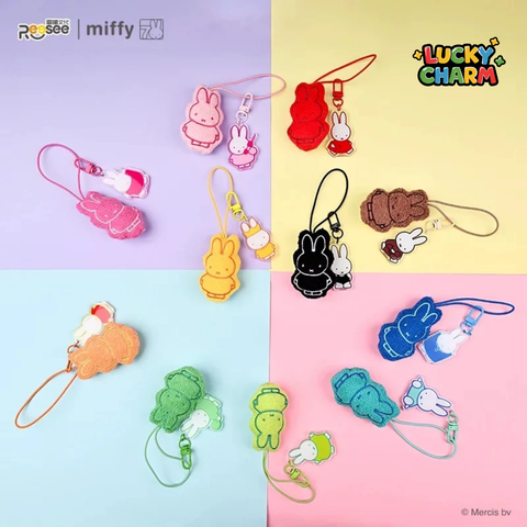Blind Bag Miffy Mini Plush Acrylic Pendant Series
