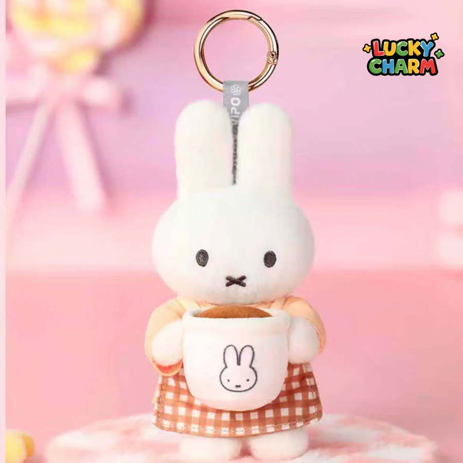 Blind Box Miffy Bakery Plush Keychain Series