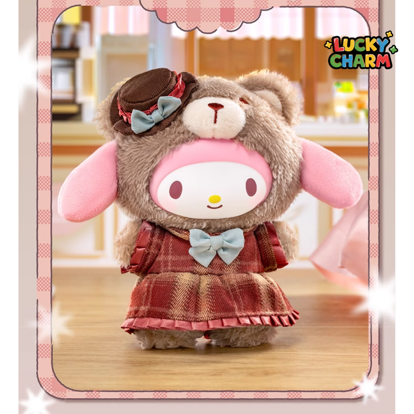Blind Box Sanrio Afternoon Tea Plush Keychain Series