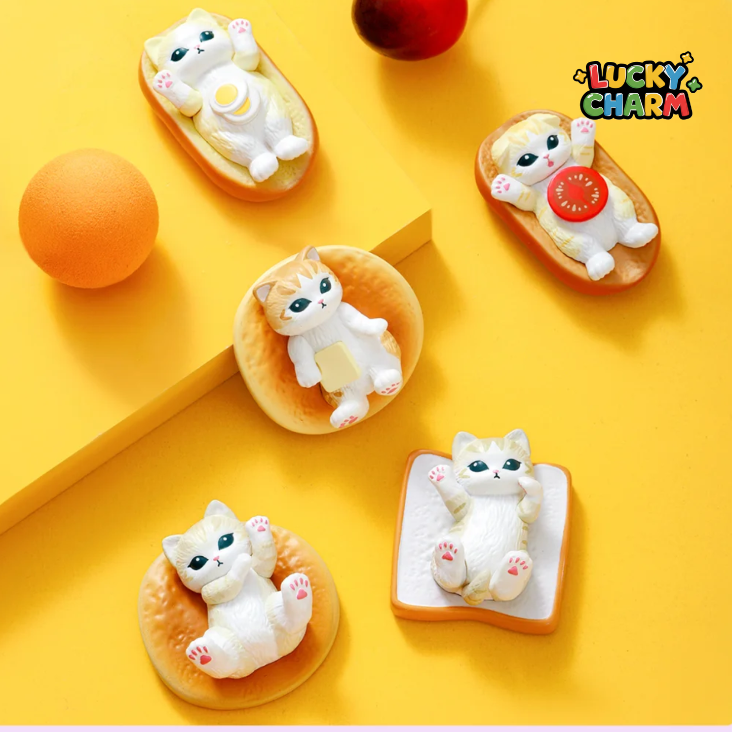 Blind Bag Mofusand Chubby Cat Mini Figure Series (4PCS)