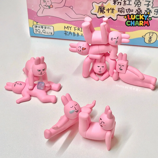 Blind Box My Friend Rabbit Yoga Series