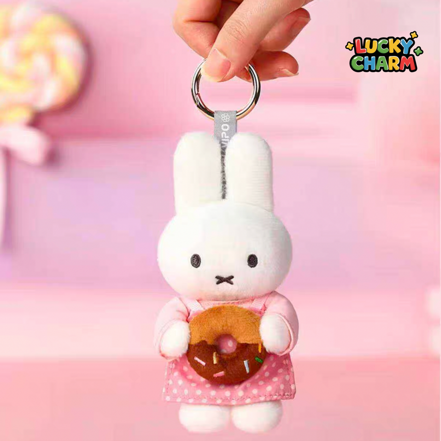 Blind Box Miffy Bakery Plush Keychain Series